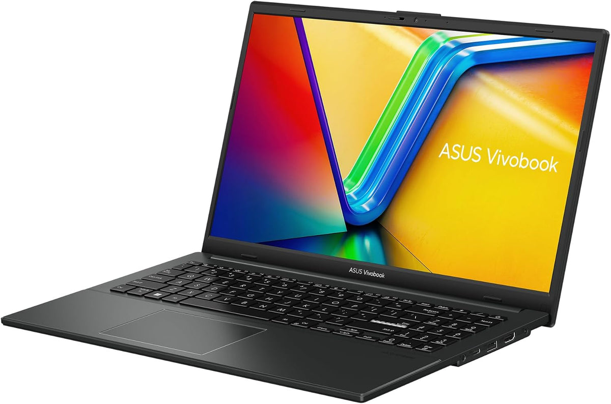 Portátil Asus Vivobook Go 15 E1504TA-BQ200WS de 15,6 pulgadas FHD (procesador Intel N100 3,4 GHz, 4 GB DDR4, 128 GB UFS 2.1, Intel UHD Graphics, Windows 11 Home S) – Teclado AZERTY – 1 año de Office 365 incluido