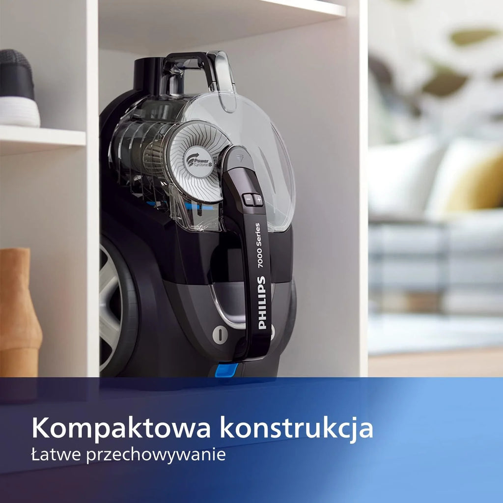 Philips PowerPro Expert Odkurzacz Bezworkowy serii 7000, PowerCyclone 8