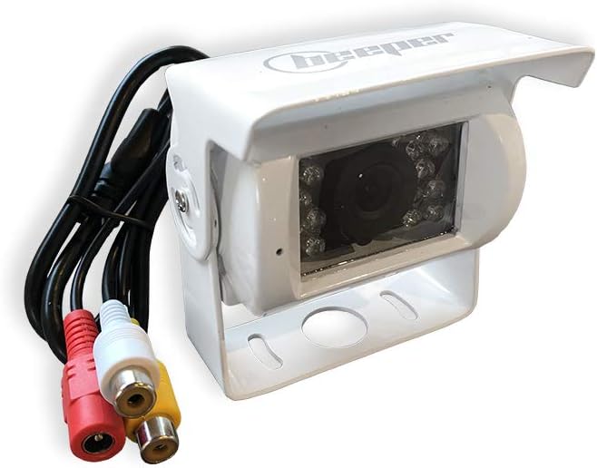 BEEPER Cámara de visión trasera para autocaravana, 7 pulgadas, cámara blanca RWEC79X
