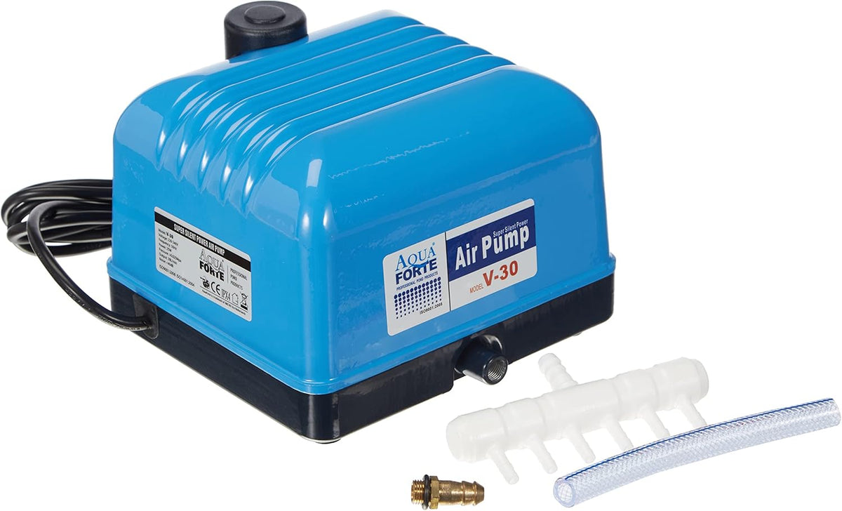 Bomba para filtro/estanque AquaForte DM-22.000 Vario S, 70-200W, altura de elevación 7,5m, regulable con controlador externo. Ideal como bomba para estanques o para arroyos/cascadas.
