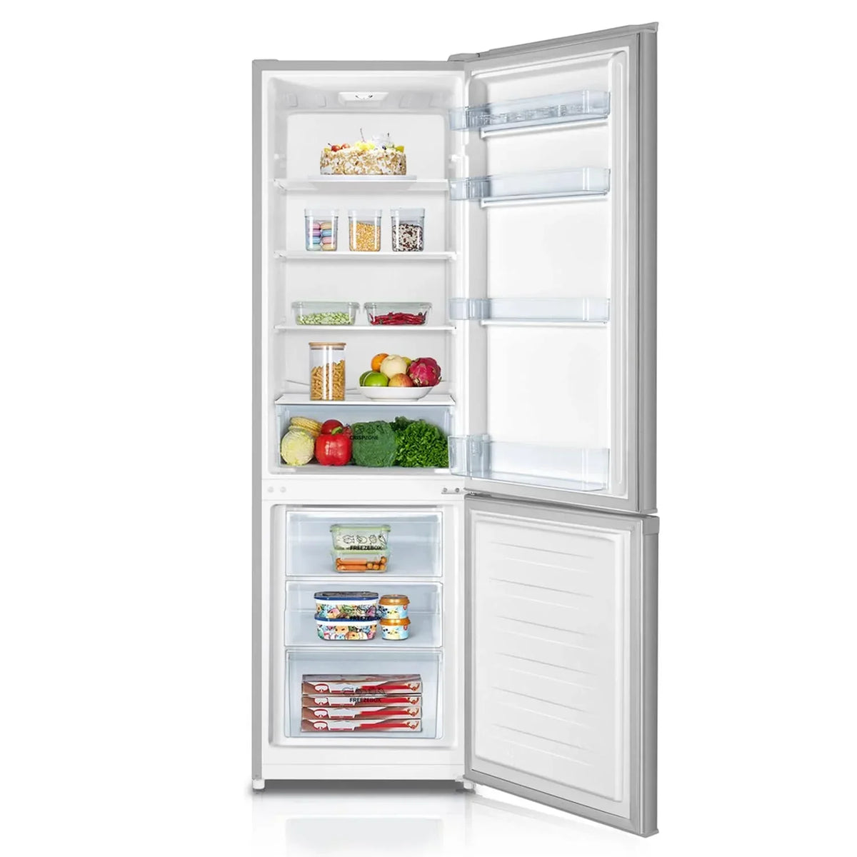 Frigorífico combi Gorenje RK 4182 PS4 180x55x55,7 cm, refrigeración 198 L, congelación 66 L, LED, 39 dB, gris, clase energética E