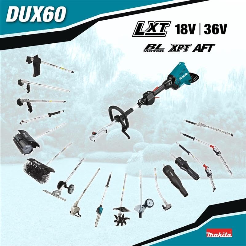 Multifunción inalámbrica MAKITA, 2x 18V DUX 60 Z sin batería ni cargador