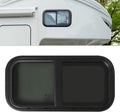 Ventana corredera para autocaravana, ventana lateral de caravana, ventana lateral, ventana abatible, ventana abatible, ventana abatible, ventana de caravana, ventana de empuje 60 x 30 cm