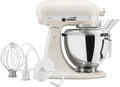 KitchenAid Classic robot kuchenny 4,3 l z obrotową głowicą, 10 stopni z łagodnym rozruchem, mieszadło płaskie, hak do zagniatania i trzepaczka, mieszadło planetarne, 59 punktów styku miski, kolor