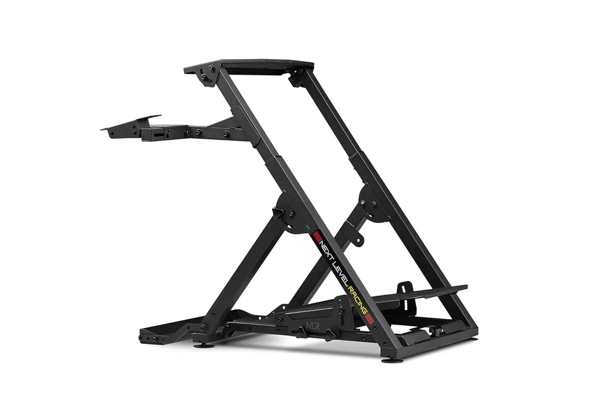 Soporte para volante de carreras Wheel Stand 2.0 compatible con volantes y pedales, diseño plegable para simulación de carreras