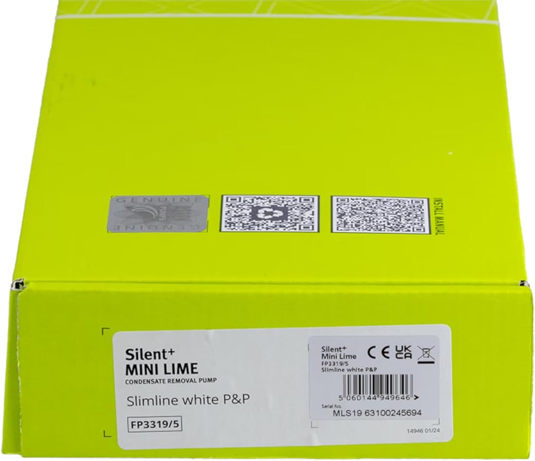 Bomba de condensados ASPEN Silent + Mini Lime para conductos en unidades de aire acondicionado de pared / 5.ª generación (Slimline)