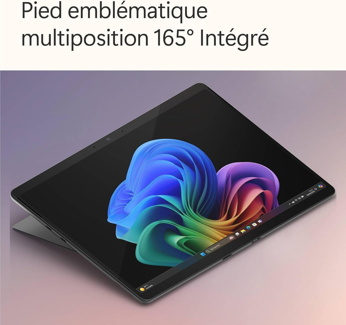 Microsoft Surface Pro (Cargador no incluido) | PC Copilot+ | Pantalla táctil de 13” | Snapdragon® X Plus | 16 GB de RAM | SSD de 256 GB | Último modelo, 11.ª edición | Platino
