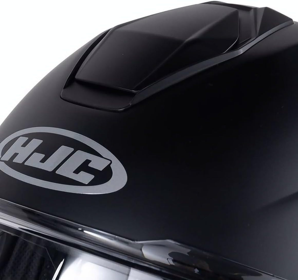 HJC, Casco de moto modular i100 UNI Semi Mate Negro, L