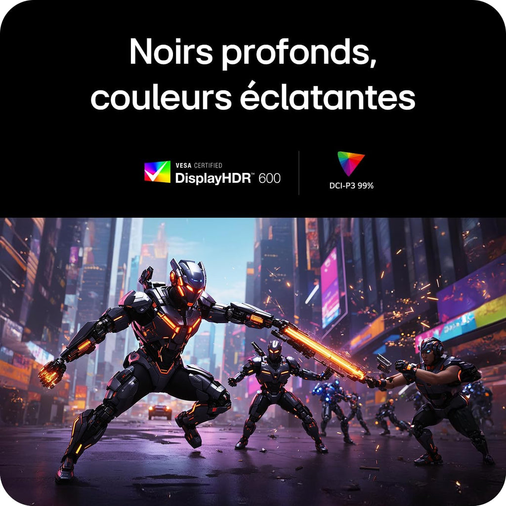 LG Ultragear™ 32G810SA-W Monitor Gaming de 32" - Panel IPS con resolución UHD (3840x2160), 1ms 144Hz, DisplayHDR™ 400, DCI-P3 95% (CIE1976), FreeSync Premium, Compatible con G-Sync