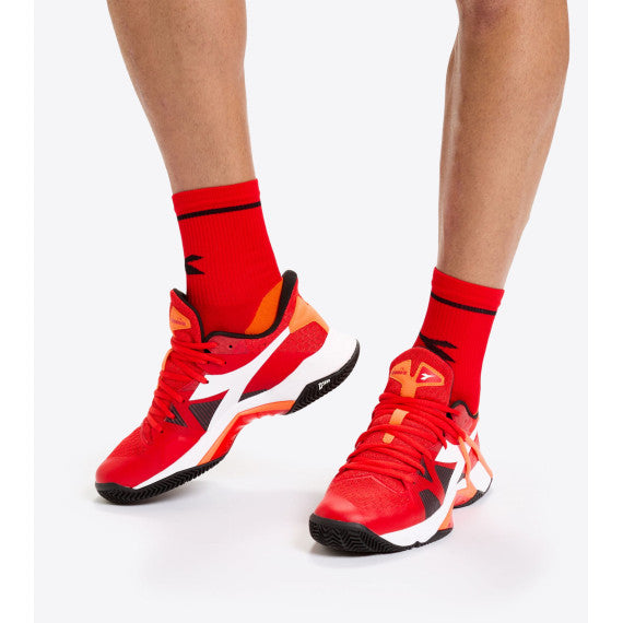 Skarpety męskie Diadora LONG SOCKS COURT red