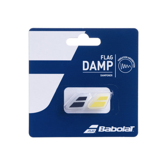 Vibrastop Babolat FLAG DAMP x 2 szt. czarno-żółty